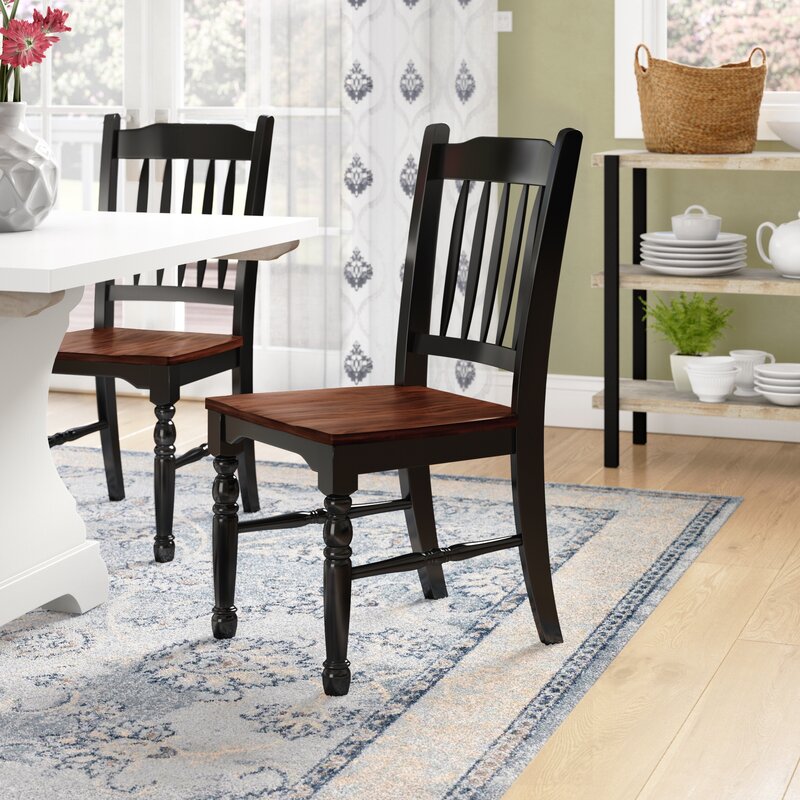 Laurel Foundry Modern Farmhouse Shelburne Solid Wood Dining Chair